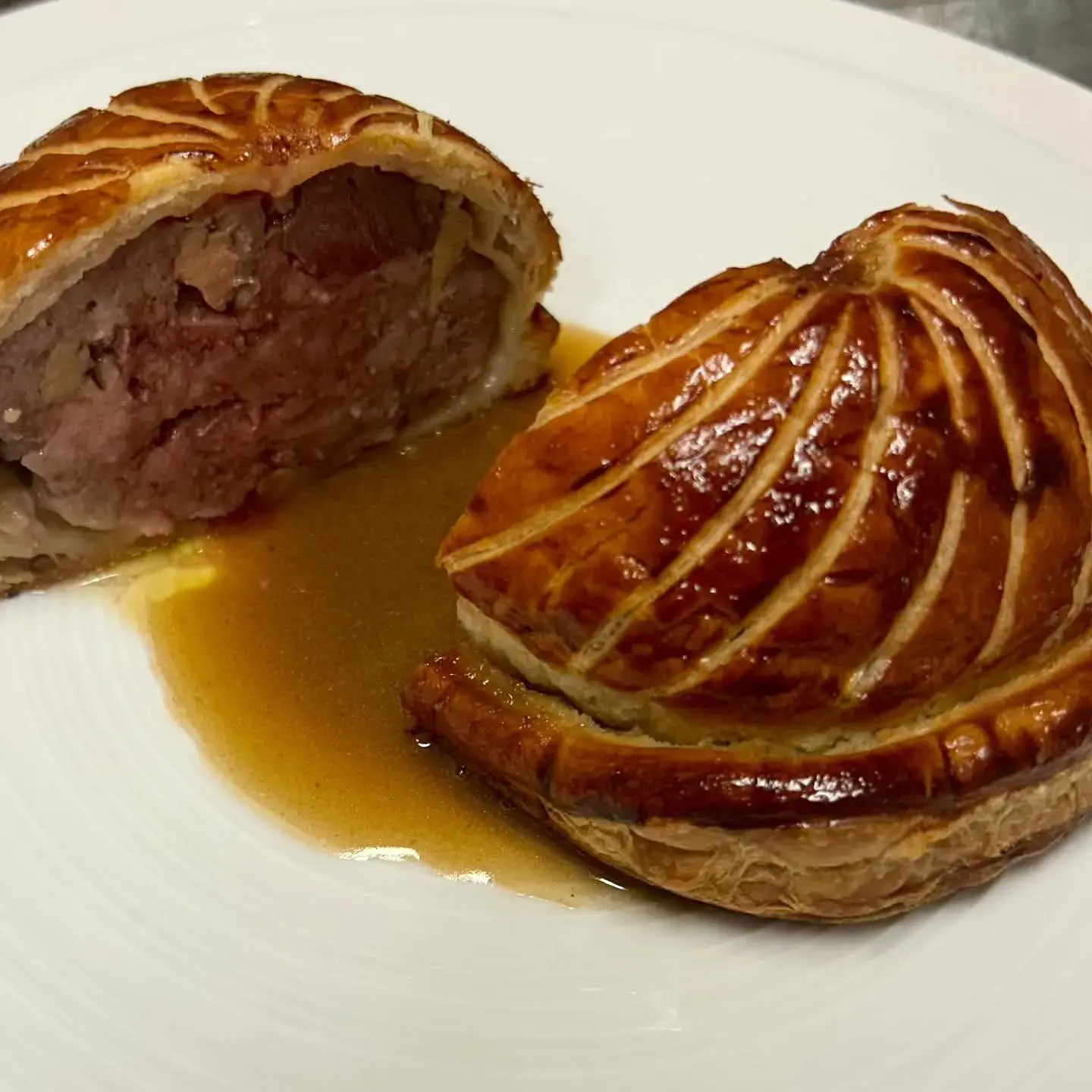 Tourte au colvert et foie gras